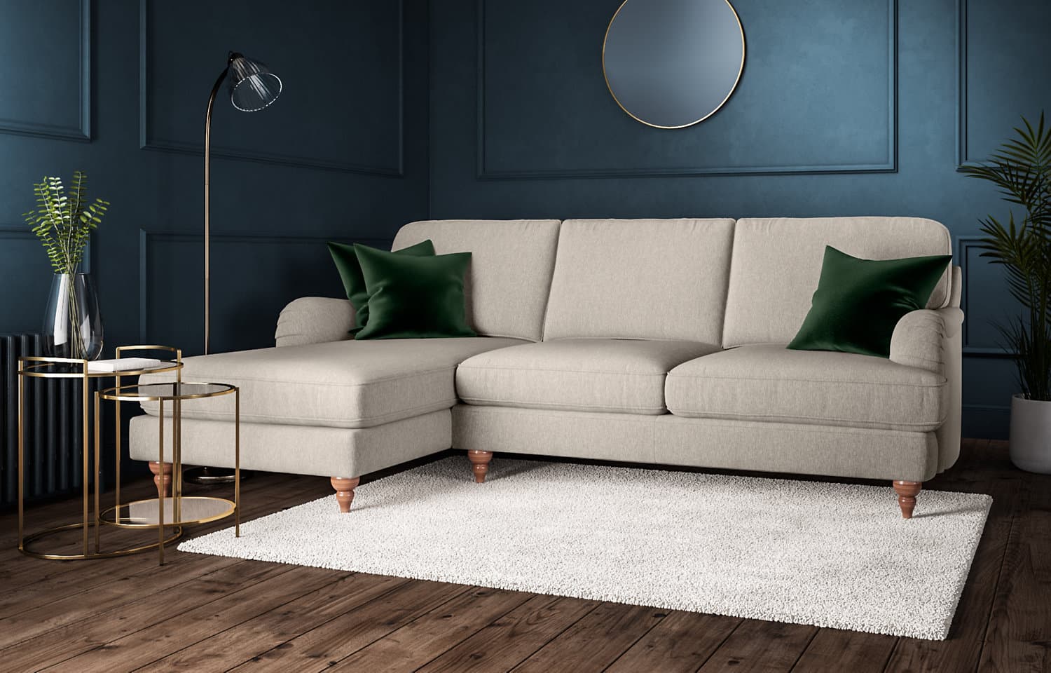 M&S Rochester Chaise Sofa (Left-Hand)