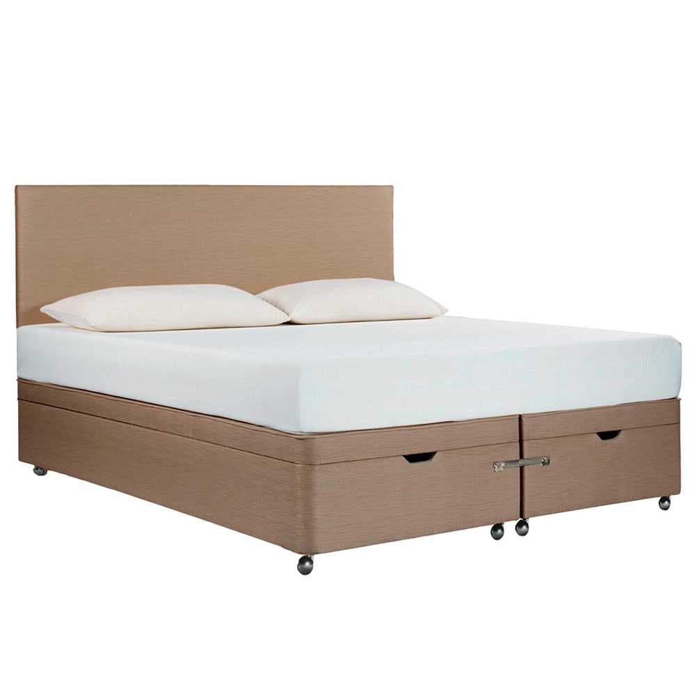 Tempur Ardennes Ottoman Bed Base, Caramel