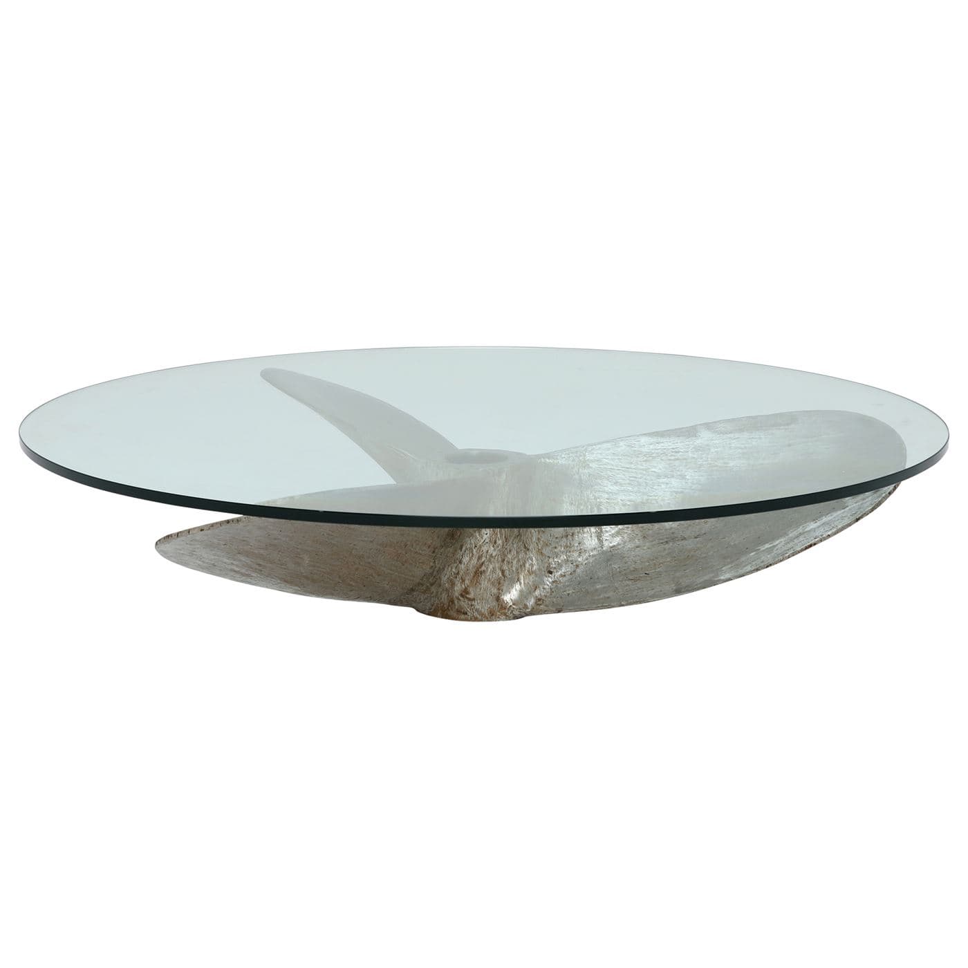 Timothy Oulton 110cm Junk Art Propeller Round Coffee Table
