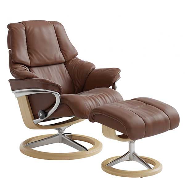 Stressless Reno Signature Chair Stool Paloma - Barker & Stonehouse