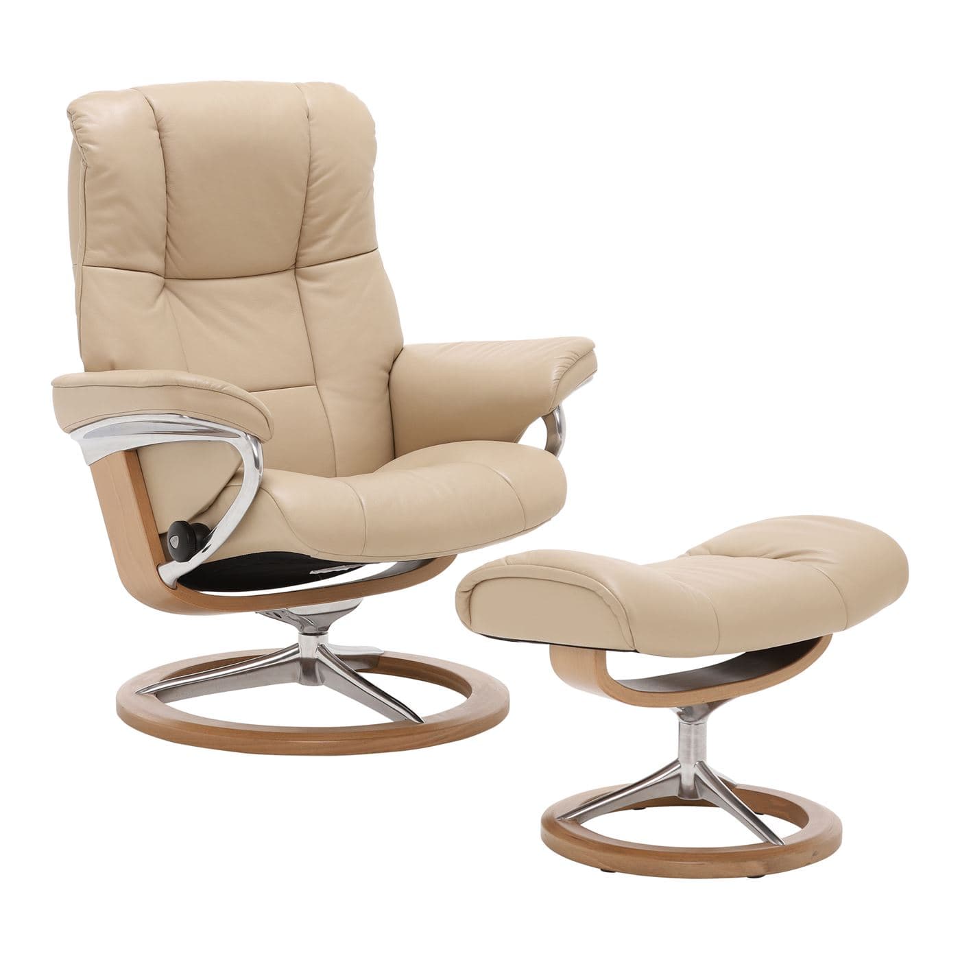 Stressless Mayfair Signature Chair & Stool, Choice of Leather