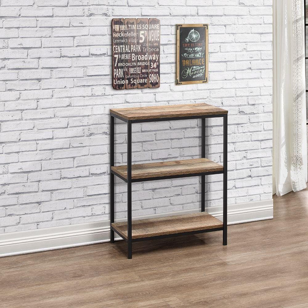 Urban Rustic 3 Tier Bookcase