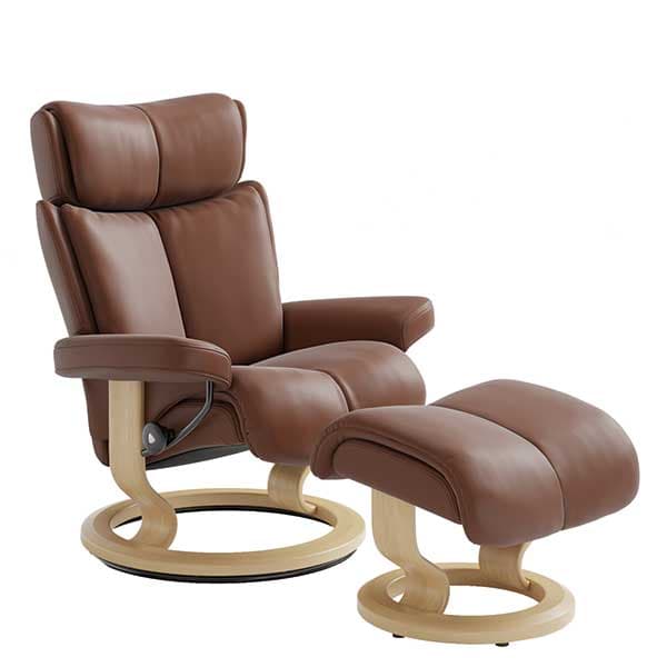 Stressless Magic Classic Chair Stool Paloma - Barker & Stonehouse