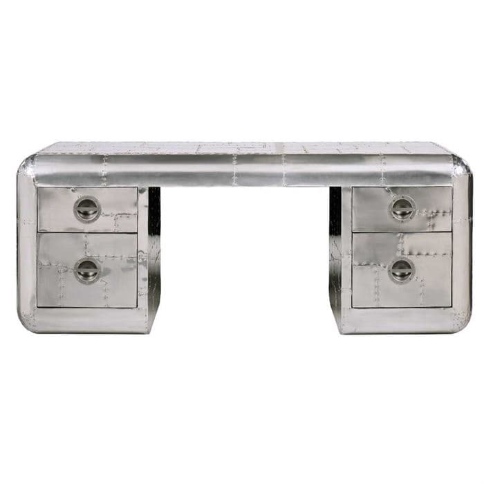 Timothy Oulton Aviator Blackhawk Desk, Spitfire